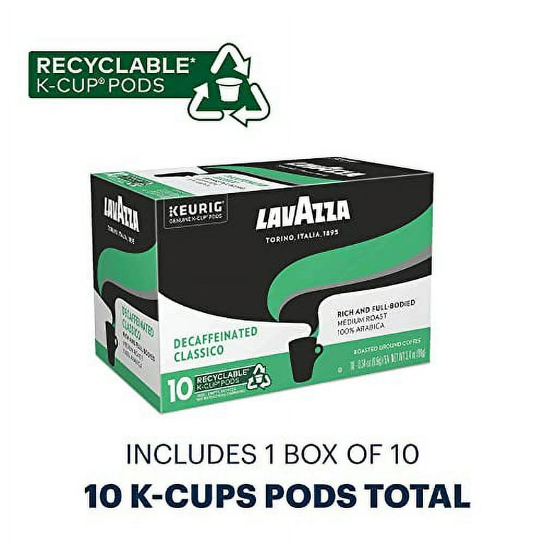 Lavazza Classico Single-Serve Coffee K-Cups for Keurig Brewer, Medium-Roast  (Pack of 40) 