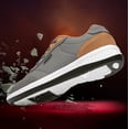 thumbnail image 4 of RotHome Mens Comfortable Dress Shoes Casual Tennis Sneakers Breathable Mesh Upper Lightweight Flexible Non-Slip Rubber Sole Walking Shoes for Men, 4 of 9