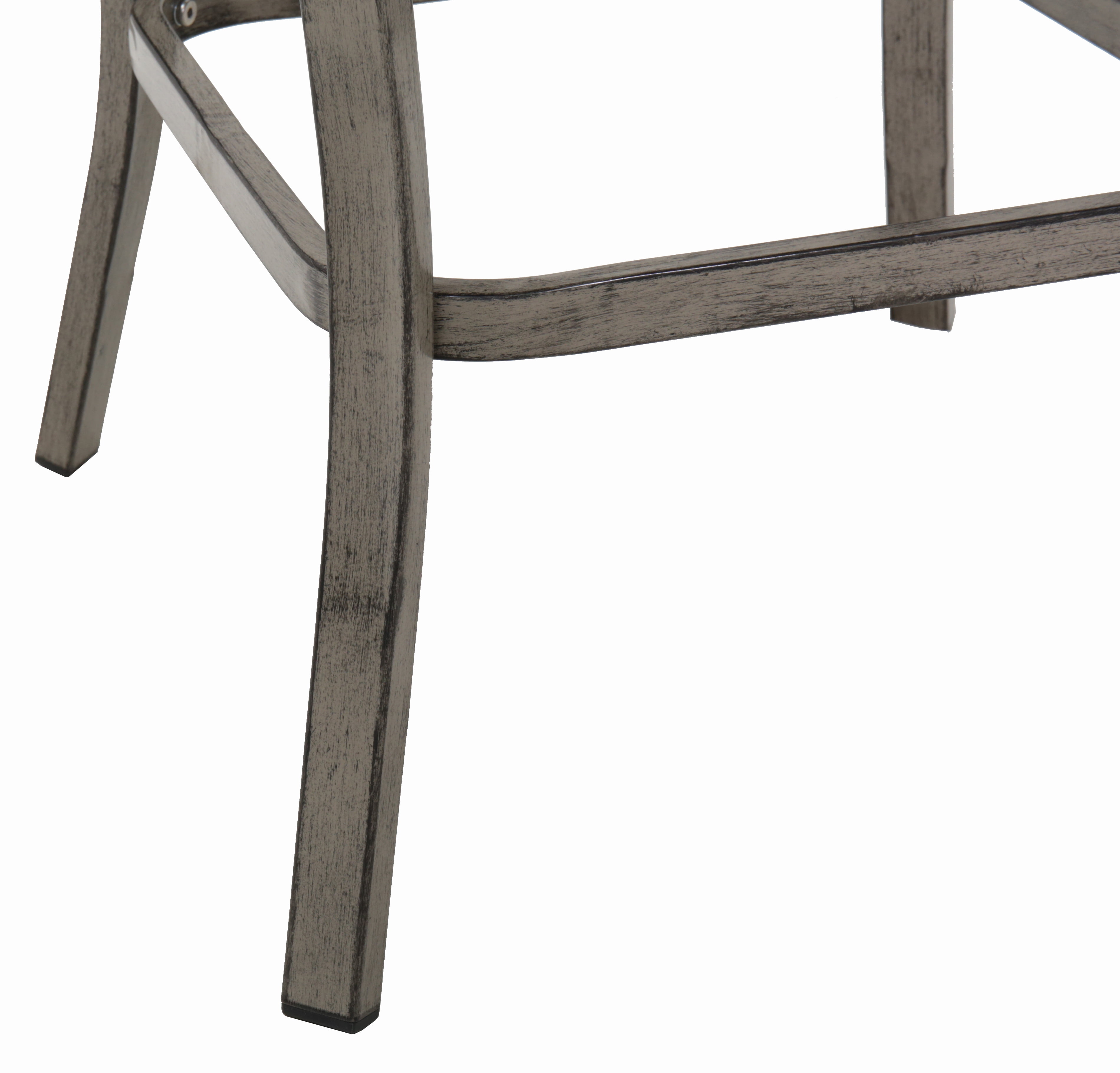 Outdoor Side Table, Sturdy Small Coffee End Table for Garden Patio Poolside, Grey