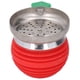 thumbnail image 2 of Cuenco para cachimba de silicona, cuenco redondo portátil resistente al calor de manzana, accesorios para cachimba con protector contra el viento, 2 of 5