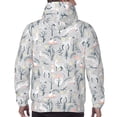 thumbnail image 5 of Hoodies for Men - white Moose winter tree Long Sleeve Comfrt Men'S Fashion Hoodies & Sweatshirts, Sweatshirts for Men Hoodies Pullover Clothing Clothes with Pouch, 5 of 7