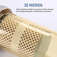 New 30 Micron Fuel Tank Filter Compatible with Gasoline Diesel Fuel Oil ...