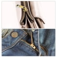 thumbnail image 5 of 30 Sets Zipper Slider Retainers, #5 Top Stoppers & Bottom Stops for Bags Coats Jackets, Bronze Tone, 5 of 6
