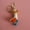 Orange, variant on Hand Woven Wool Duck Keychain Adorable Cartoon Animal Design Accessory for Keys and Bags Cute Decoration Handcrafted