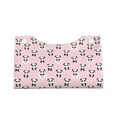 thumbnail image 4 of Lsque Cute Kawaii Panda Printed Long Tissue Box Cover Holder, Facial Paper Organizer Dispenser,Triangle with Bottom Belt, PVC Leather Decorative Organizer, 4 of 9