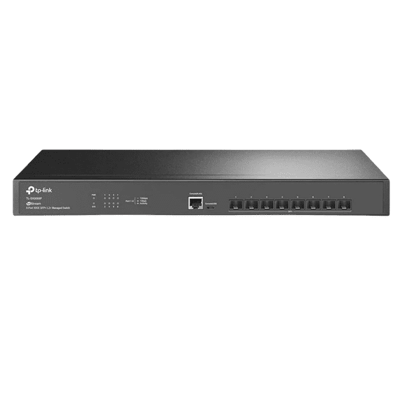 Restored TP-Link TL-SX3008F JetStream 10GE SFP+ L2+ Managed 8-Port Switch (Refurbished)