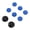 Blue, variant on YAHHU 8 in 1 Thumbstick Cap Replacement Kit for PS5 DualSense Edge Pro Elite PS4 Switch Pro Xbox Series Controllers White High Performance Rubber Grip
