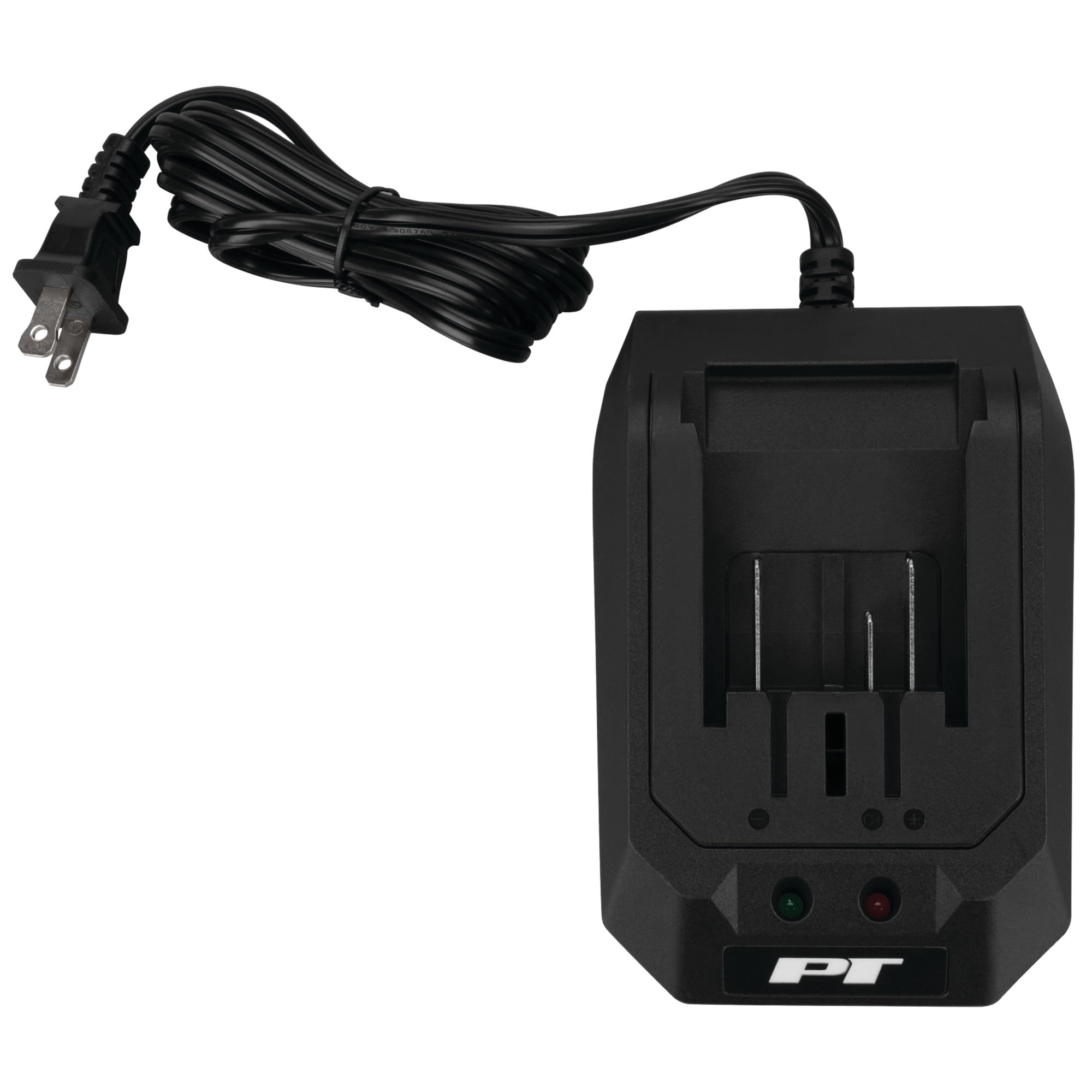 Performance Tool W7725 20V Fast Charging Station for PT Rechargeable Drills and Impact Wrenches, Workbench-Mountable, Black