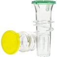 thumbnail image 1 of Lemon Squeezer 2 Pack Juicer BPA Free Plastic Lime Extractor Citrus Press Lid Drinks, 1 of 5