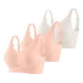 thumbnail image 1 of Brasier Mujer conjunto de 3 Piezas de Sujetador Deportivo sin Costuras y Cómodo para Mujer, con Soporte Ajustable, para Uso En Casa, Ocio y Entrenamiento Durante Toda La Temporada. Mediana, 1 of 4