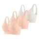 thumbnail image 1 of Brasier conjunto de 3 Piezas de Sujetador Deportivo sin Costuras y Cómodo para Mujer, con Soporte Ajustable, para Uso En Casa, Ocio y Entrenamiento Durante Toda La Temporada. Grande, 1 of 4