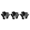 thumbnail image 2 of Soidarity 1 par de medio guantes de cuero PU con pantalla táctil, accesorios para trotar, mitones de ciclismo, equipo deportivo, suministros para Type1 NO1 Soidarity CBP489266, 2 of 6