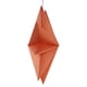 thumbnail image 3 of Estrellas de papel navideñas, estrellas plegables, estrellas decorativas para puertas y ventanas naranja, 3 of 5