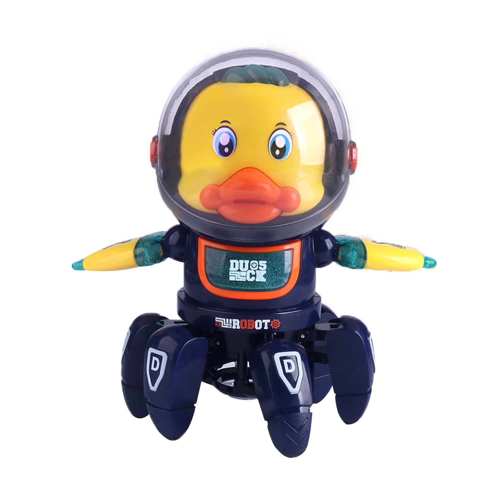 Dancing Duck Robot Toys - Interactive Spinning Robot Toy With Colorful  Flashing Lights And Music | Electric Duck Gift Toys For Boys Girls -  