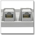 thumbnail image 5 of Tripp Lite Pre-Configured Unshielded Cat6 4-Port Surface-Mount Box, 110 Idc, Rj45, White - Surface Mount Box - Rj-45 X 4 - White, 5 of 5