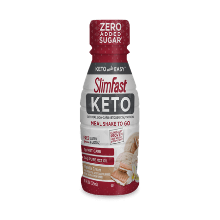 SlimFast Keto RTD Vanilla Cream (Single) 11oz