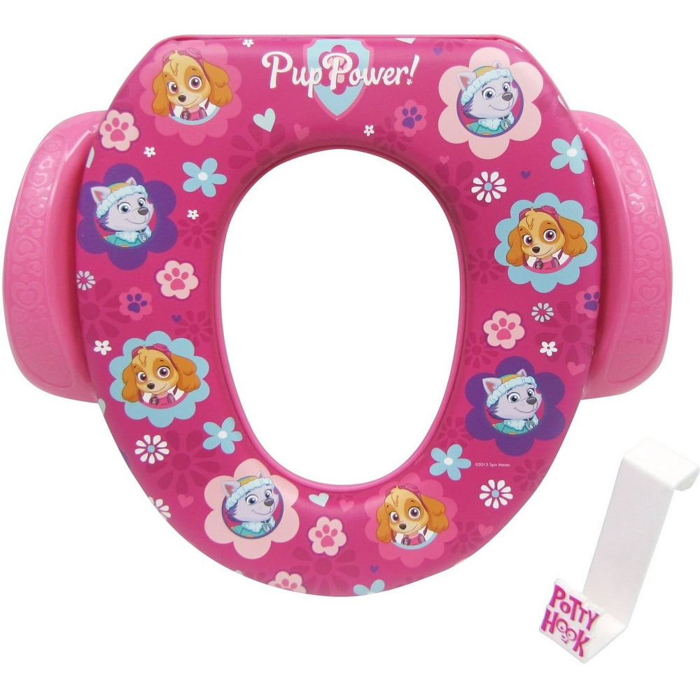 PAW Patrol "Pup Power" Soft Potty Seat with Potty Hook