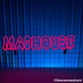thumbnail image 2 of Glowneon Madhouse Neon Sign, Madhouse Led Sign, Madhouse LED Light, Home Party Decor, Welcome Home, 2 of 4