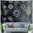thumbnail image 4 of Orinice Geometric Shapes Tapestry Wall Hanging Unique Style Graphic Tapestries Home Wall Decor Art for Living Room Bedroom Apartment Farmhouse Dorm 40x30inch, 4 of 6