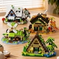 thumbnail image 6 of HZLKADAQ Four Seasons House Building Blocks Set, Mini Cottage Bricks, DIY Seasonal Scene Model Toy Gift for Adults Home Decor, 6 of 7