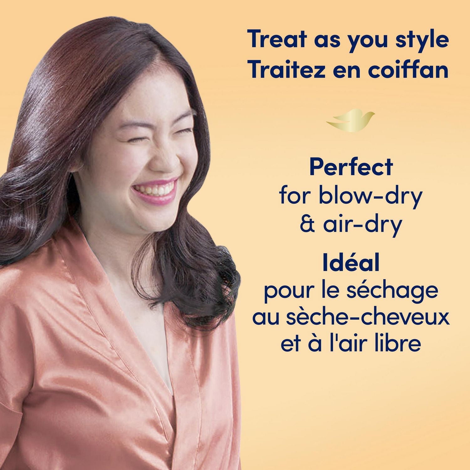 Brume Miracle multitâche 7 en 1 Dove Hair Therapy 221ml Brume Définissante