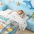thumbnail image 3 of Erosebridal Summer Beach Twin Comforter Sets,Cartoon Gnome Cute Seashell Starfish Bedding Set For Kids Girls,Reversible,2 Pieces, 3 of 7