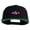 Black, variant on Cardinal Tetra Embroidered Wool Blend Prostyle Snapback Cap - Dark Grey OSFM