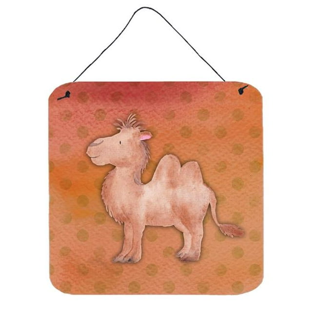 Polkadot Chameau Aquarelle Mur Ou Porte Suspendus Imprimés