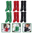 thumbnail image 3 of KAKOWELY 6 pares de minizapatos, botas de lluvia en miniatura, decoración de zapatos para casa pequeña, accesorios para casa pequeña, 3 of 5