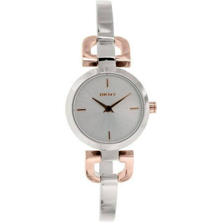 Dkny Women's D-Link NY2137 Silver Stainless-Steel Quartz Fashion Watch