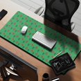 thumbnail image 2 of Long Mouse Pads for Desk,Green Bigfoot and Campfire Pattern Desk Mats on Top Of Desks, Desk Mouse Pad Extra Large with 3mm Non-Slip Base and Stitched Edge for Gaming,Office,Work,Home 35.4"x15.7", 2 of 6