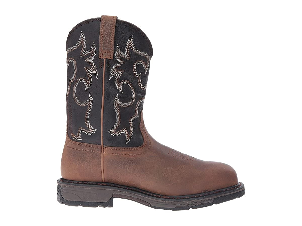 Ariat Workhog Wide Square CT WP Insulated Rye Brown/Coffee - Walmart.com