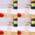 thumbnail image 2 of 4 Pack Mini Seasoning Bottles 1oz Clear Plastic Condiment Containers with Leak Proof Lids for Travel Picnic BBQ Kitchen Sauce Oil Vinegar, 2 of 9