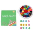 thumbnail image 2 of Kit y Libro de Pinta Cons Dedos, Kit de Pinta para Niños Para Niños Cubierta Sellada Para Murales de Pared, 2 of 7