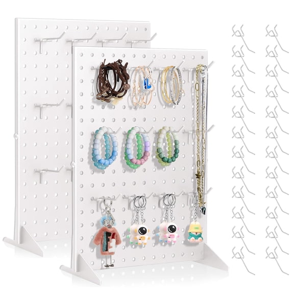 Expositor Peg Board Acfunique, paquete de 2 unidades, para exposiciones de manualidades