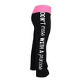 thumbnail image 2 of Mighty Fine Star Wars Don’t Mess With a Princess Yoga Pants Large Female, 2 of 2
