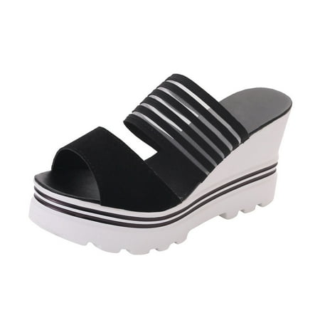 

Sandals for Women Dressy Summer Ankle Strap Casual Flatform Platform Sandals Summer Dress Shoes