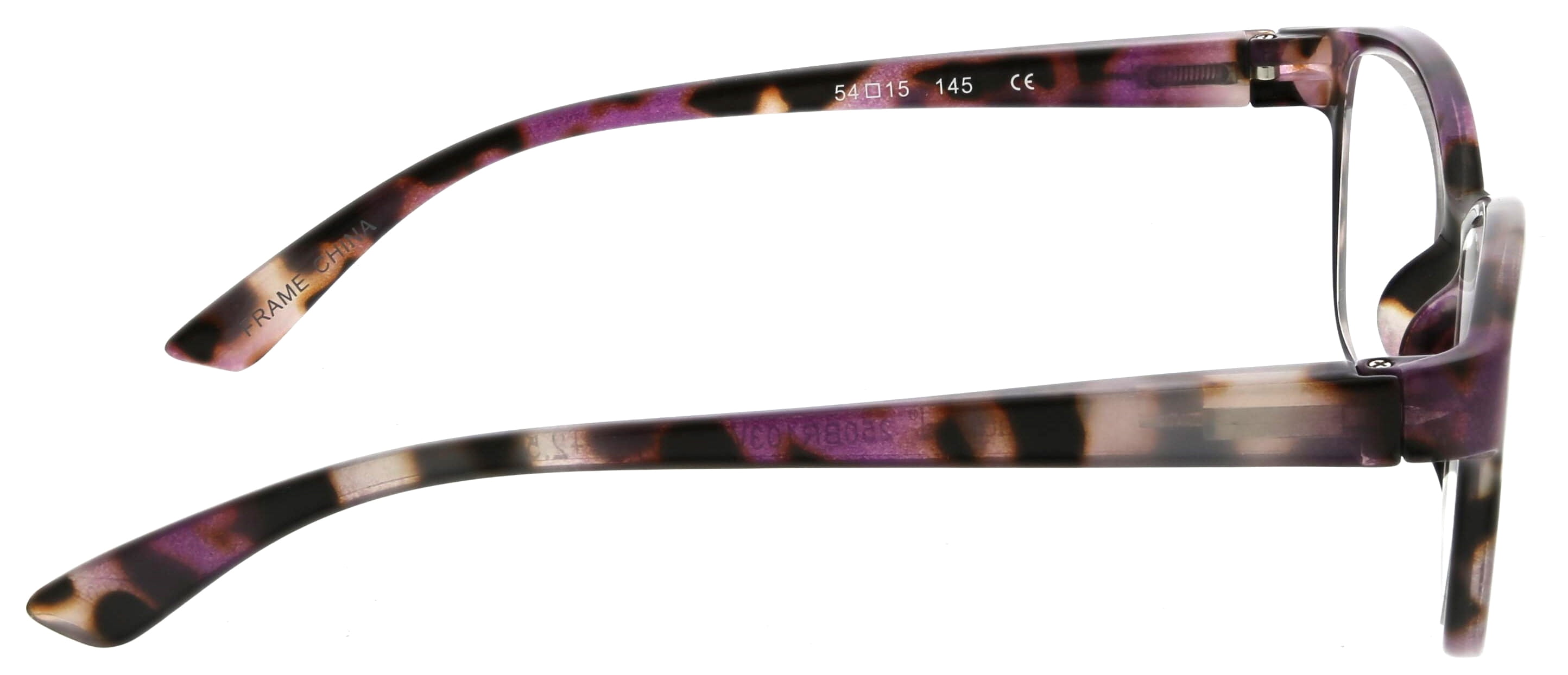 (2 pack) FLOWER Womens Reading Glasses - FLR103 Lilac +1.25
