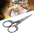 thumbnail image 4 of Retro Scissor, Embroidery Scissor Sewing Accessories  For Art Work For Individual Collection For Trimming For Sewing Embroidery, 4 of 8