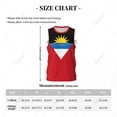 thumbnail image 6 of Antigua And Barbuda Flag Men Basketball Sports Jersey Fitness Multifunction Sleeveless tshirt Exclusive Custom Name Nunber, 6 of 11