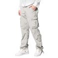 thumbnail image 2 of Pantalones cargo Match Wild para hombre, color gris claro, talla 30, 2 of 7