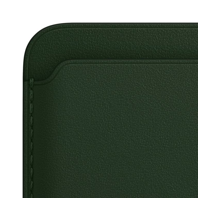 iPhone Leather Wallet with MagSafe - Sequoia Green - Walmart.com