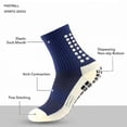 thumbnail image 2 of Anti Slip Soccer Socks Cotton Football Men Grip Socks, 2 of 3