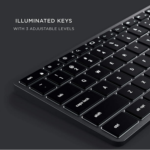 Satechi Clavier Filaire USB Aluminium & Pavé Numérique Compatible