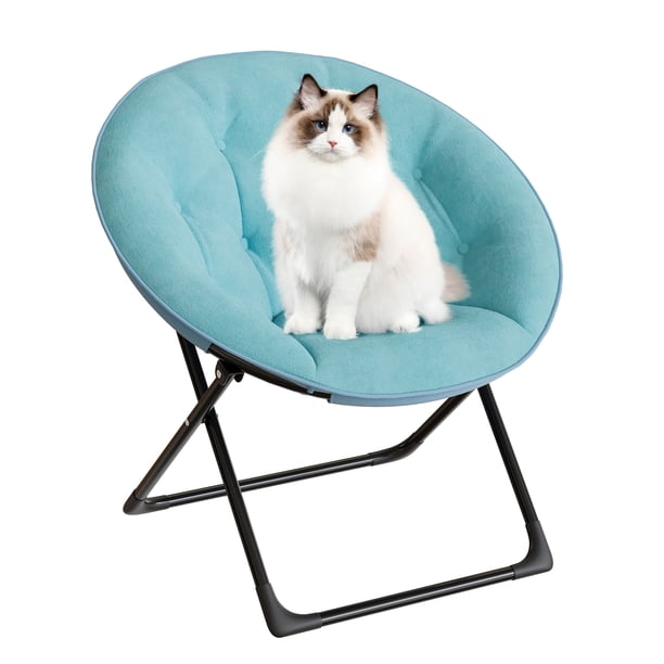 Yeshouse Silla de piso plegable extragrande con asiento de felpa antideslizante para adolescentes y adultos, ideal para dormitorio o sala de estar