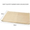 thumbnail image 2 of Self-heating Blanket for Cat and Dog Especially Soft Heating Mat for Pets Size: 60x45cm, without Electricity & Batteries, 2 of 5