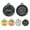 Black, variant on Personalized Dog Tags and Cat Tags, Stainless Steel Pet Name ID Collar Tag, Both Sides Engraved, Easy to Read