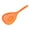 Orange, variant on Homelife Colander Spoon Strainer Slotted Spoon Plastic Noodle Scoop Long Handle Skimmer Spoon Pasta Strainer Spoon Food Grade Colander Filter Spoon Kitchen Supplies