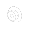 Genuine OE Hyundai Wheelhouse Liner Nut - 86825-26000