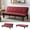 Grey56, variant on BSHTI 62.99" Faux Suede Futon Sofa Bed, 5-Position Adjustable Backrest, Converts to Sleeper, for Small Space,Grey